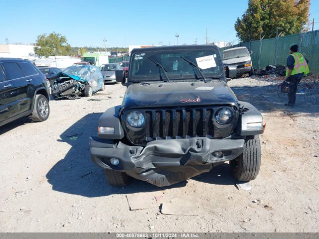 1C4HJXDM8MW773842 Jeep Wrangler Unlimited Sport 4x4