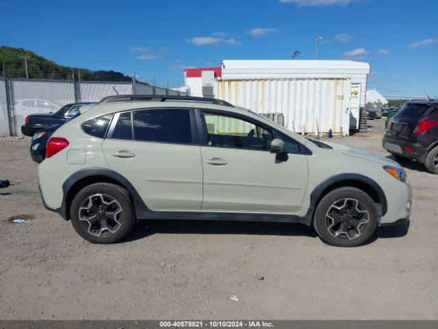 JF2GPAPC5F8307126 Subaru Xv Crosstrek 2.0i Limited