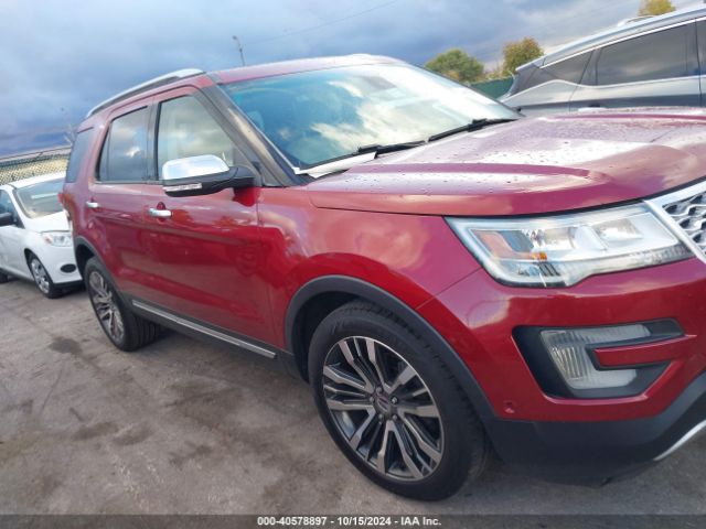 1FM5K8HT1GGA70441 Ford Explorer Platinum