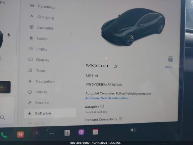 5YJ3E1EA4RF767760 Tesla Model 3 Rear-wheel Drive