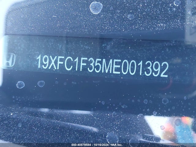 Honda CIVIC EX 2021 19XFC1F35ME001392 Image 9