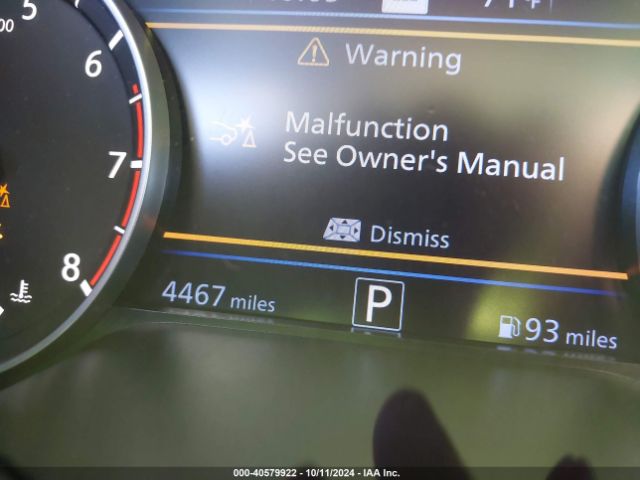 1N4BL4DW1RN388996 Nissan Altima Sv Intelligent Awd