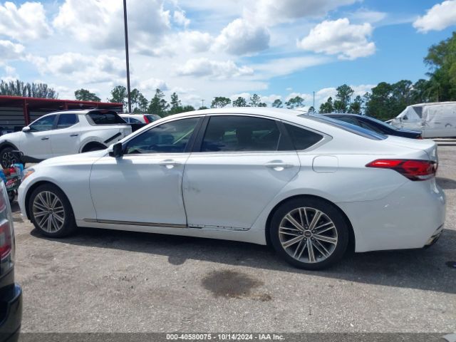 KMTFN4JE5KU320229 Genesis G80 3.8