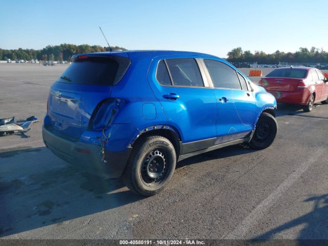 KL7CJKSB1GB614409 Chevrolet Trax 1ls