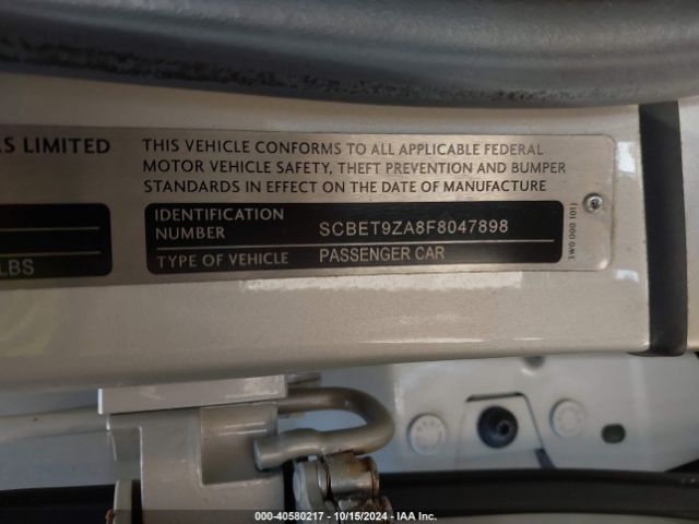 2015 BENTLEY FLYING SPUR SCBET9ZA8F8047898 Photo 8