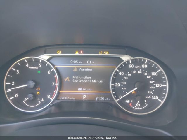 1N4BL4DW1MN370071 Nissan Altima Sv Intelligent Awd