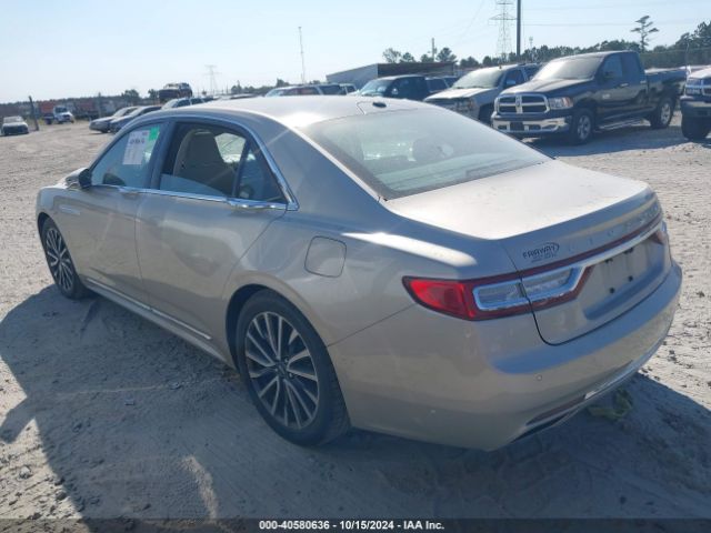 1LN6L9SKXH5637363 Lincoln Continental Select