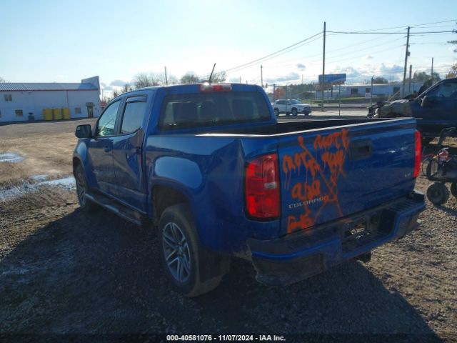 1GCGSBEN1M1120317 Chevrolet Colorado 2wd  Short Box Wt