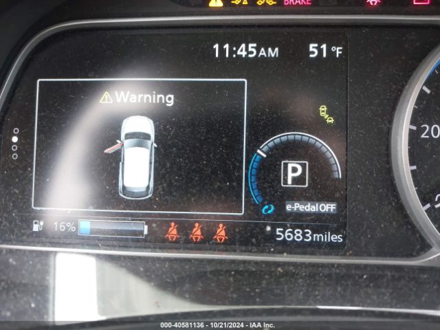 1N4AZ1BV1PC560388 Nissan Leaf S 40 Kwh