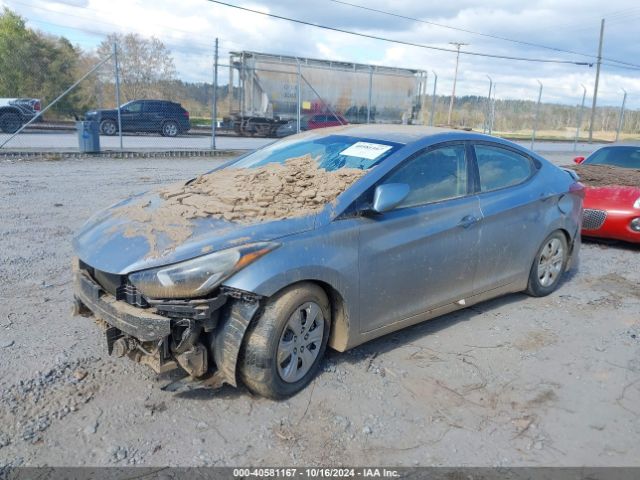 5NPDH4AE7GH690774 Hyundai ELANTRA SE