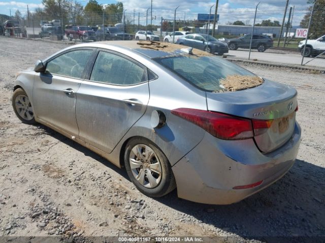 5NPDH4AE7GH690774 Hyundai ELANTRA SE