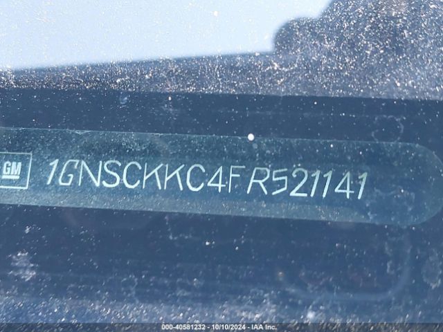 1GNSCKKC4FR521141 Chevrolet Suburban 1500 Ltz