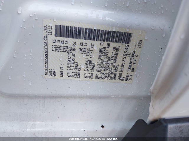 Nissan Rogue S Intelligent Awd 2023 5N1BT3AB1PC756586 Image 9