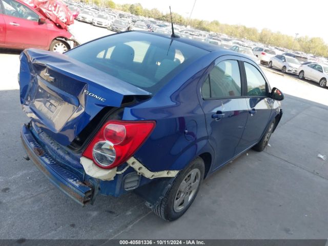 1G1JA5SH0E4168070 Chevrolet Sonic Ls Auto