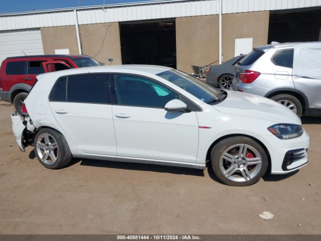 3VW547AU5JM297217 Volkswagen Golf Gti 2.0t Autobahn/2.0t S/2.0t Se
