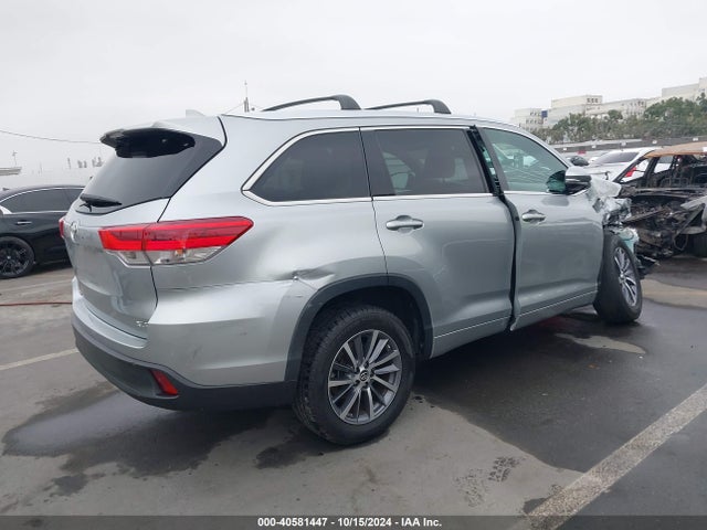 Toyota Highlander Xle 2017 5TDKZRFH1HS509295 Image 4