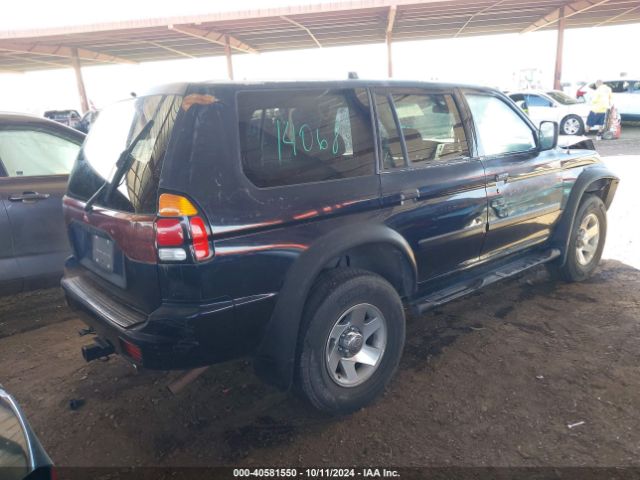 2002 MITSUBISHI MONTERO SPORT JA4LS21H02J042022 Photo 3