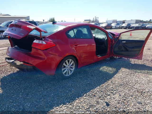 KIA FORTE LX 2015 KNAFX4A62F5255757 Image 4