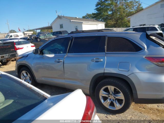 5TDYKRFH5FS074079 Toyota Highlander Limited V6