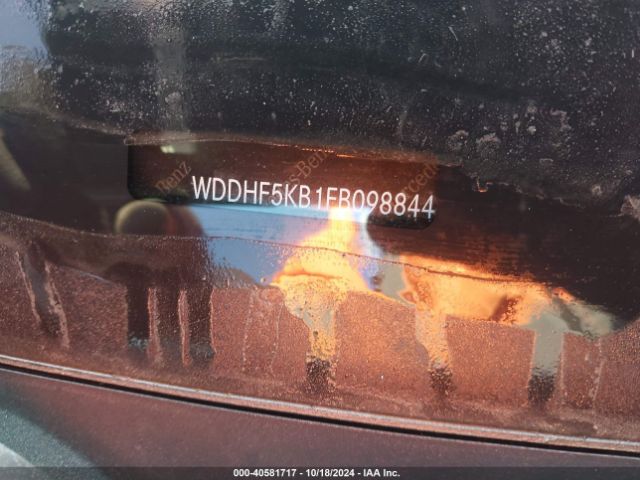 WDDHF5KB1FB098844 Mercedes-Benz E 350