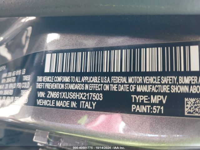 ZN661XUS6HX217503 Maserati Levante