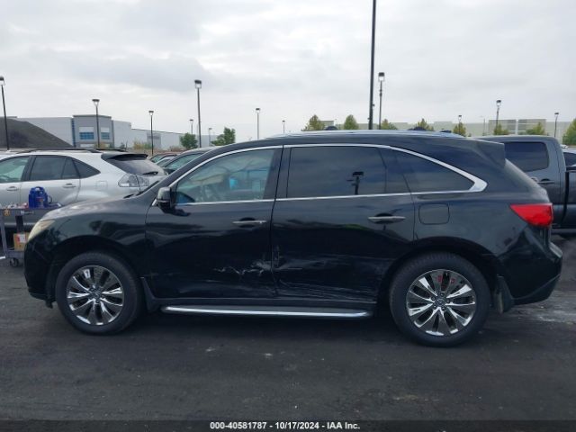 5FRYD3H4XFB001438 Acura Mdx Technology Package