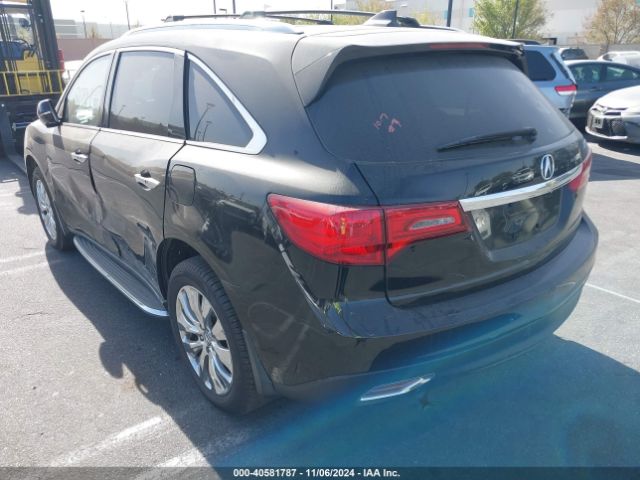5FRYD3H4XFB001438 Acura Mdx Technology Package