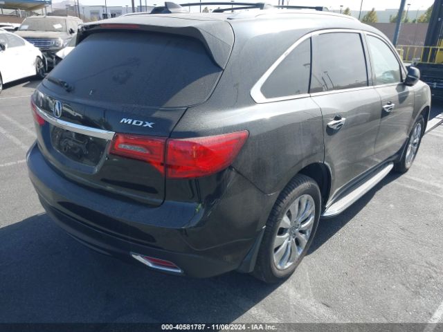 5FRYD3H4XFB001438 Acura Mdx Technology Package