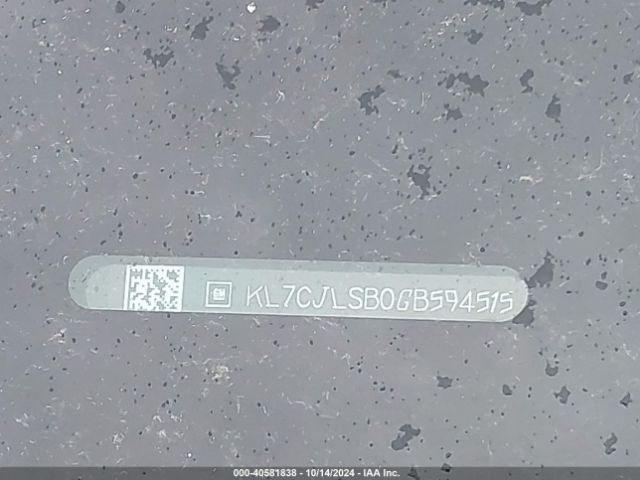 KL7CJLSB0GB594515 Chevrolet Trax Lt