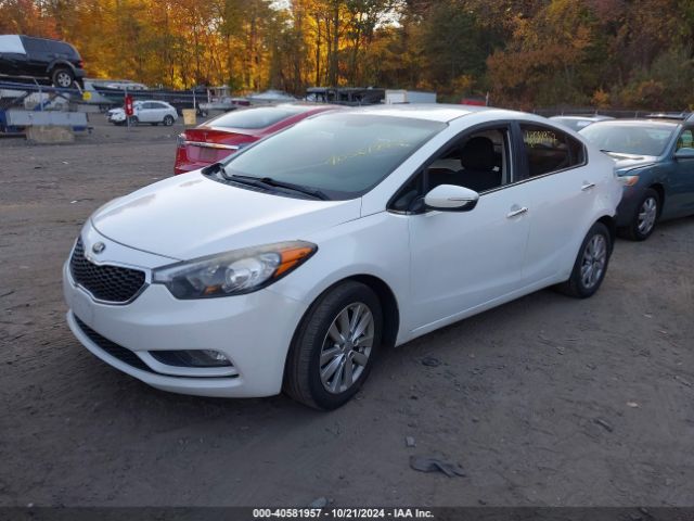 KNAFX4A83E5106547 KIA FORTE EX