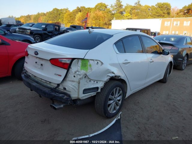 KNAFX4A83E5106547 KIA FORTE EX