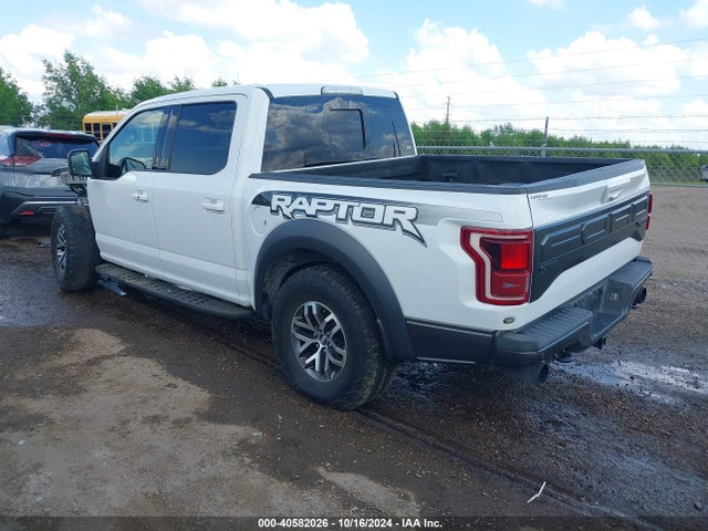 Ford F-150 Raptor 2018 1FTFW1RG9JFD69632 Image 3