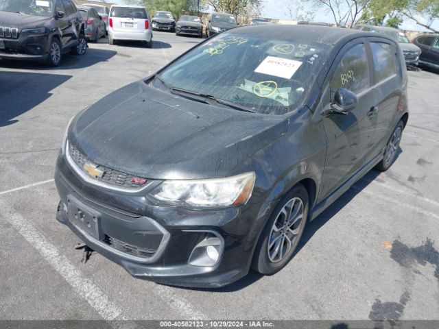 1G1JD6SG0H4156834 Chevrolet Sonic Lt Auto