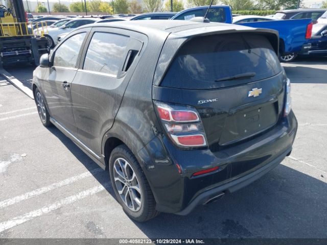 1G1JD6SG0H4156834 Chevrolet Sonic Lt Auto