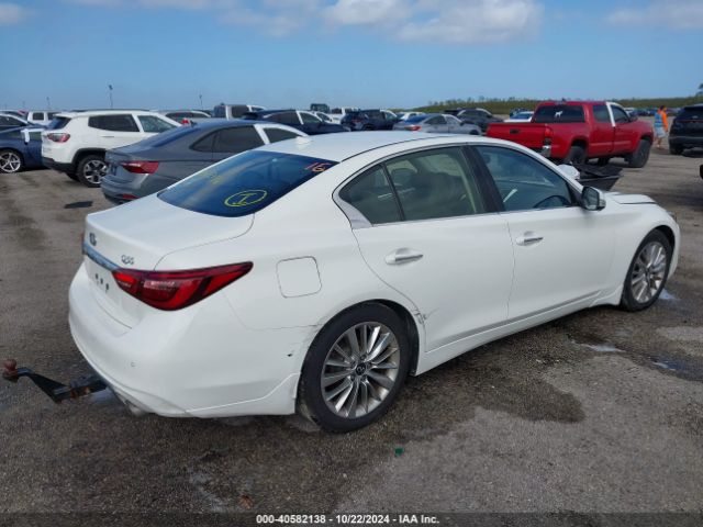 JN1EV7BP8MM703891 Infiniti Q50 LUXE