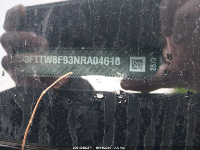 3FTTW8F93NRA04616 Ford Maverick Xlt