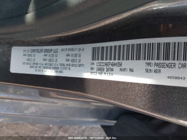 1C3CCCAB2FN604350 Chrysler 200 Limited