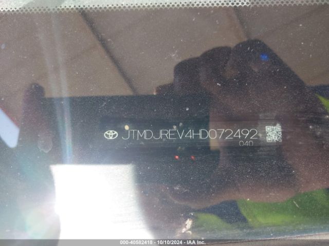 JTMDJREV4HD072492 Toyota Rav4 Hybrid Limited