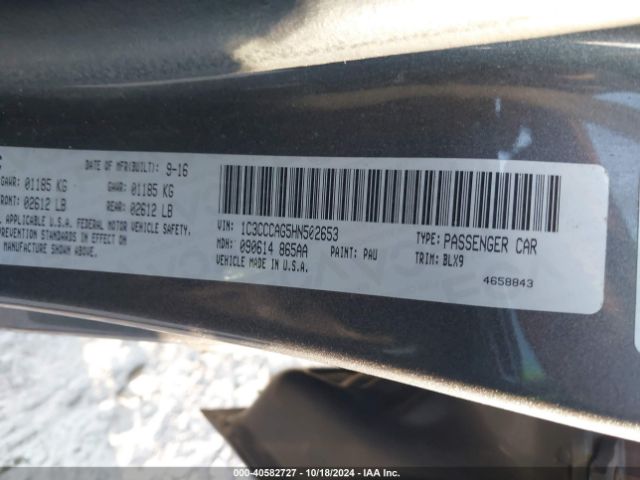 1C3CCCAG5HN502653 Chrysler 200 Limited Platinum