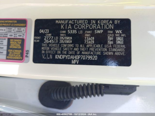 KNDPYDAH0P7079920 KIA Sportage Plug-in Hybrid X-line