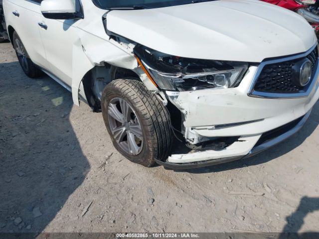5J8YD4H38KL001865 Acura Mdx Standard