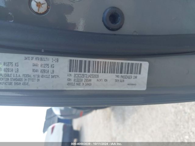 2C3CDZBT2JH232839 Dodge Challenger R/t Plus