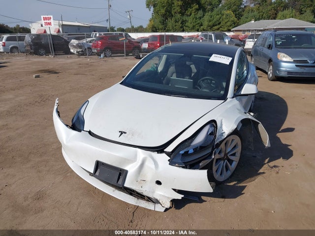 2022 TESLA MODEL 3 5YJ3E1EAXNF185687 Photo 1