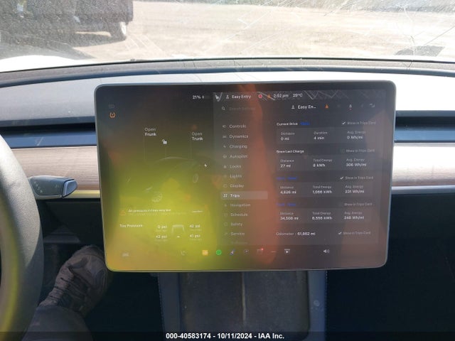 2022 TESLA MODEL 3 5YJ3E1EAXNF185687 Photo 6