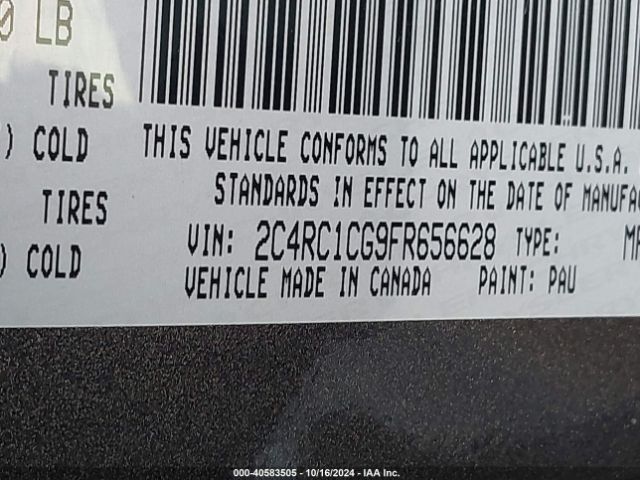 2C4RC1CG9FR656628 Chrysler Town & Country Touring-l