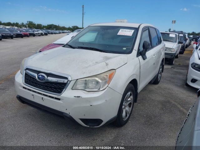 JF2SJAAC9EH456058 Subaru Forester 2.5i