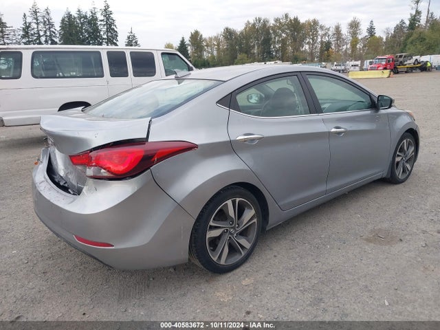 Hyundai Elantra Limited 2015 5NPDH4AE7FH644098 Image 4