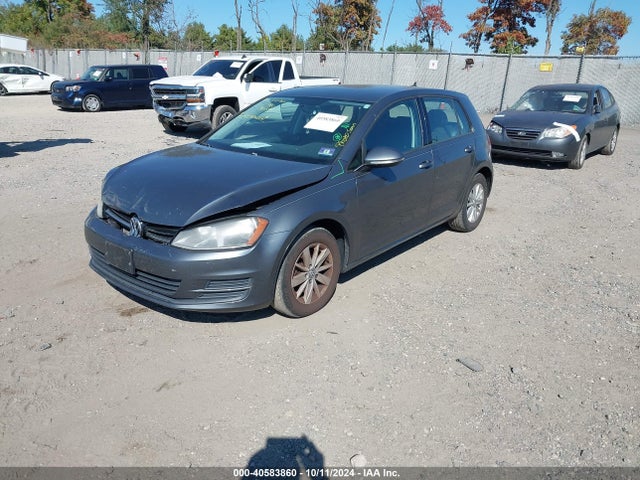 3VW217AU2FM008331 Volkswagen Golf Tsi S 4-door