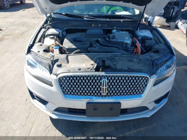 3LN6L5MU4KR624605 Lincoln Mkz Hybrid Reserve Ii