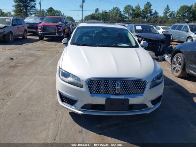 3LN6L5MU4KR624605 Lincoln Mkz Hybrid Reserve Ii